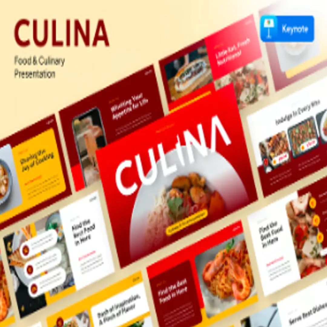 Culina - Food and Culinary Keynote