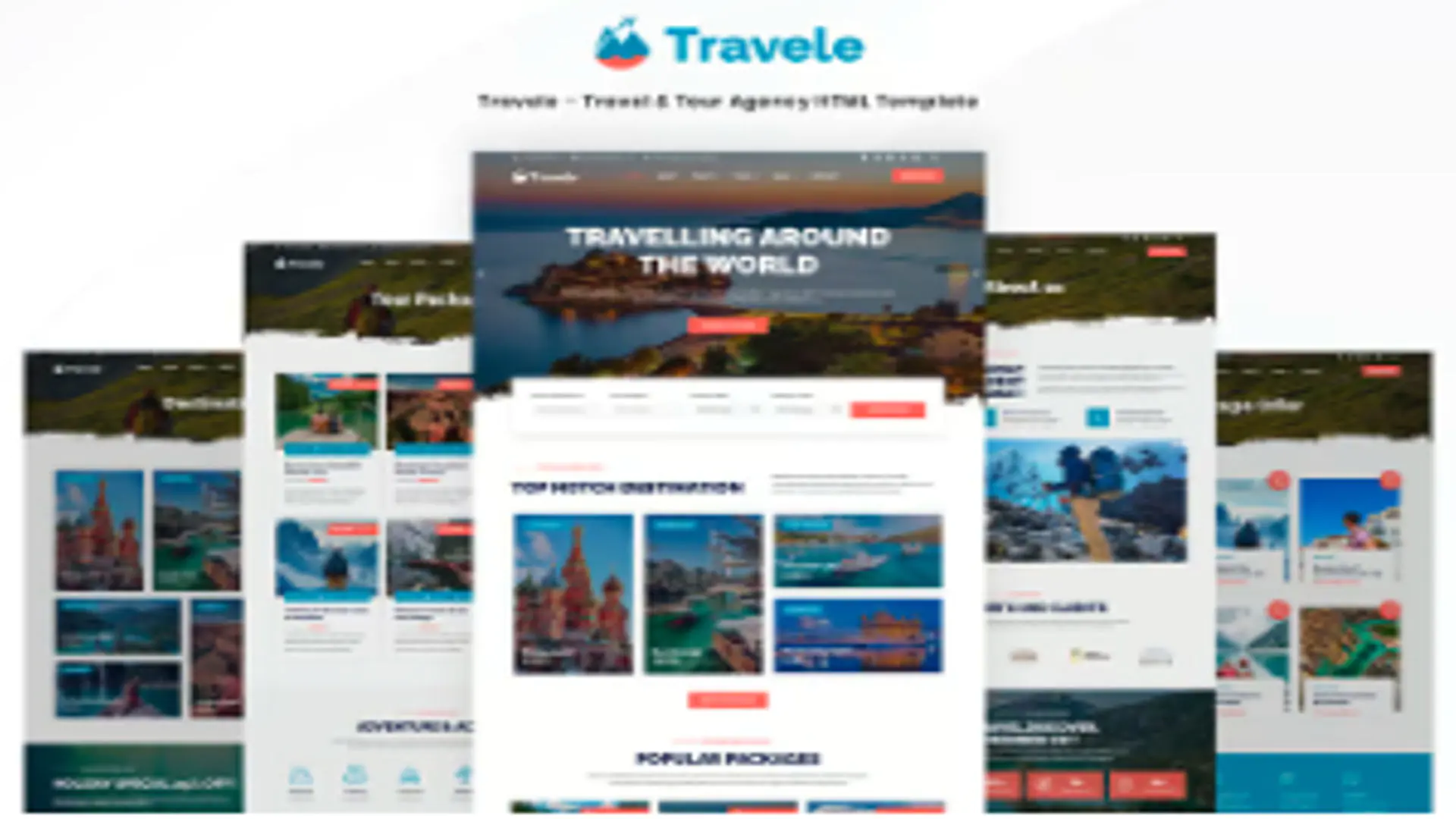 Travele – Travel & Tour Agency HTML Template