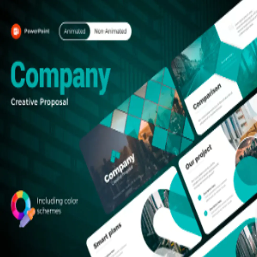 Company Creative Proposal Infographics